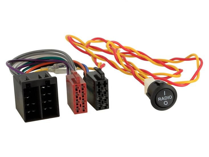 Maxxcount Wohnmobile  ISO-Adapterkabel mit Schalter