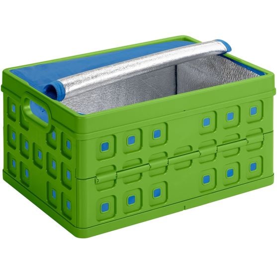 Sunware Square 32 Liter Klappbox mit Kühltasche - Green