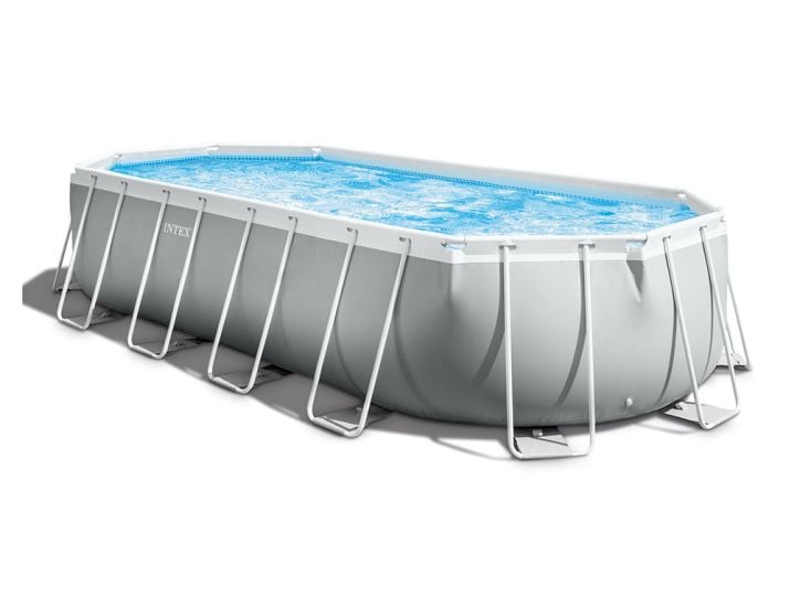 Intex Prism 610 x 305 x 122 cm Rahmen ovaler Pool