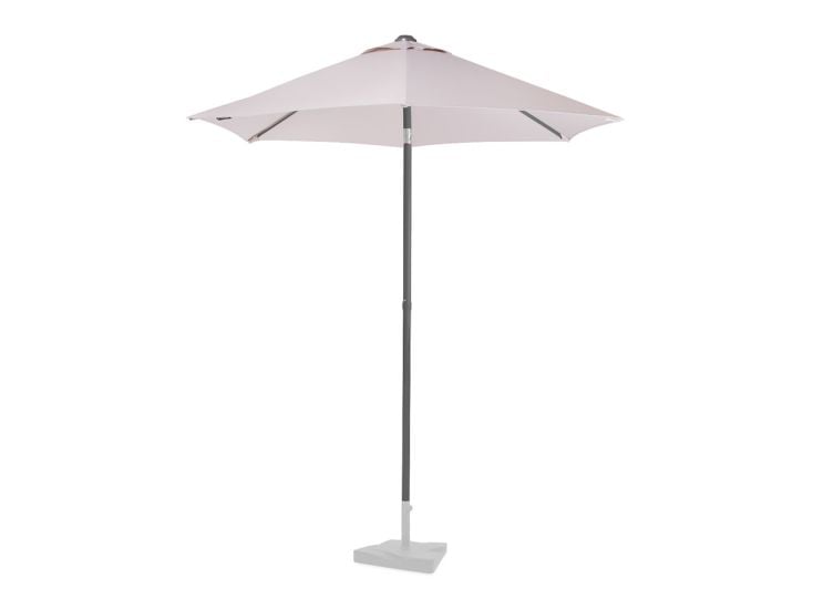 VONROC Torbole Ø 200 cm Premium Sonnenschirm - Beige