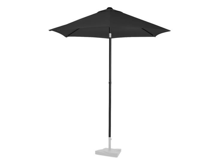VONROC Torbole Ø 200 cm Premium Sonnenschirm - Black