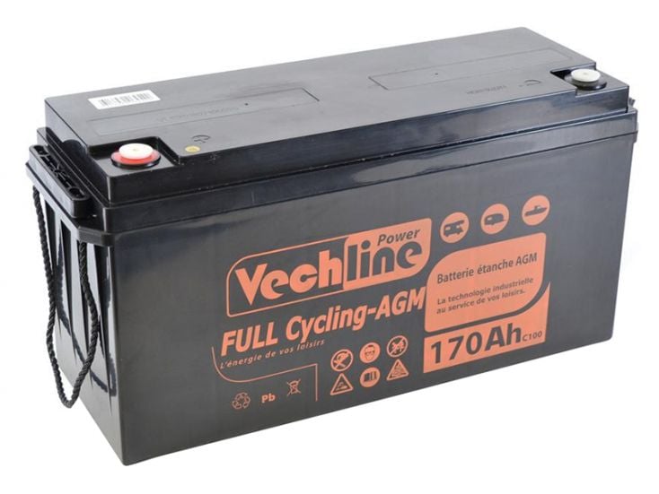 Vechline 170 Ah AGM-Batterie