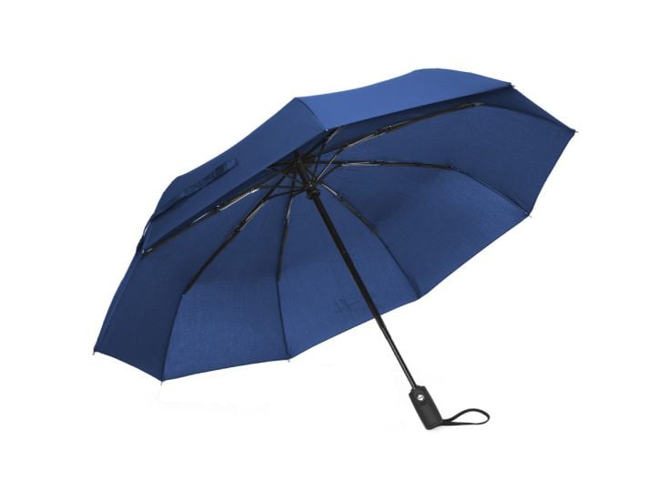Sunflake faltbarer Sturmregenschirm - Blue
