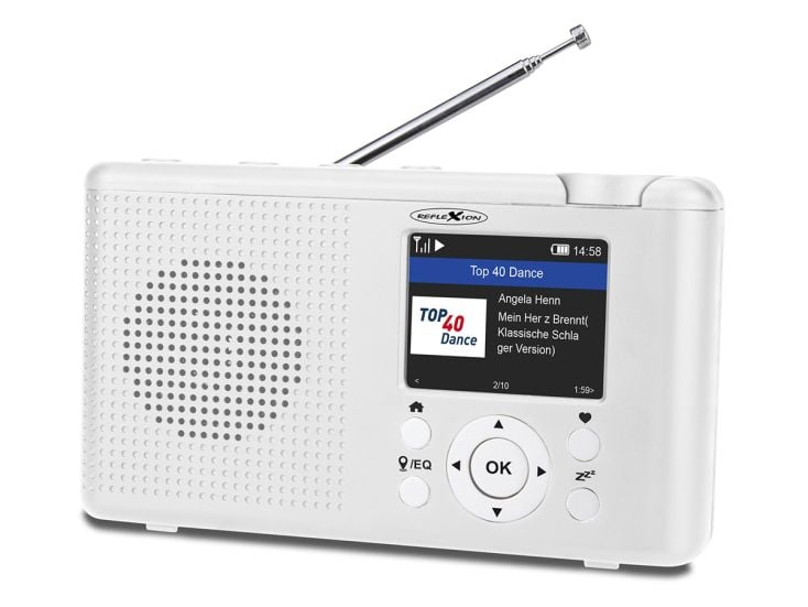 Reflexion TRA23i DAB Internet Radio mit Bluetooth - White