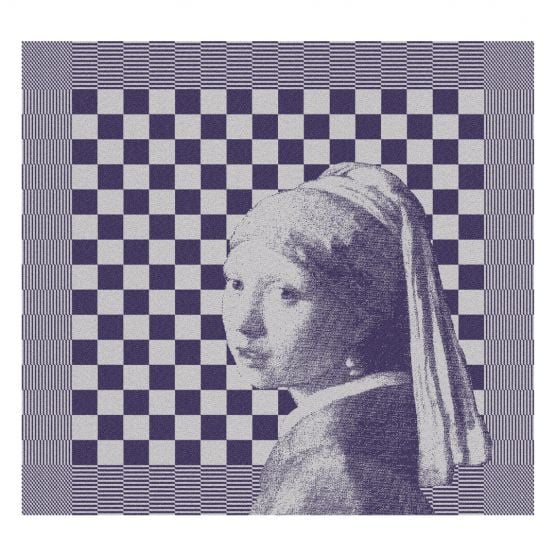 DDDDD Girl with a Pearl 60 x 65 cm 6er-Set Geschirrtüchern