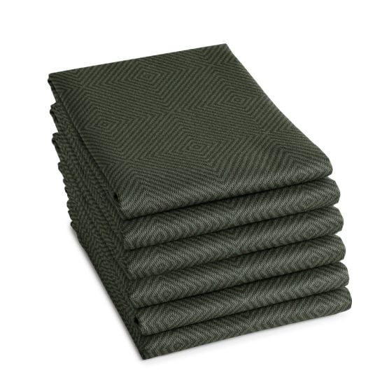 DDDDD Cisis 60 x 65 cm 6er-Set Geschirrtüchern - Green