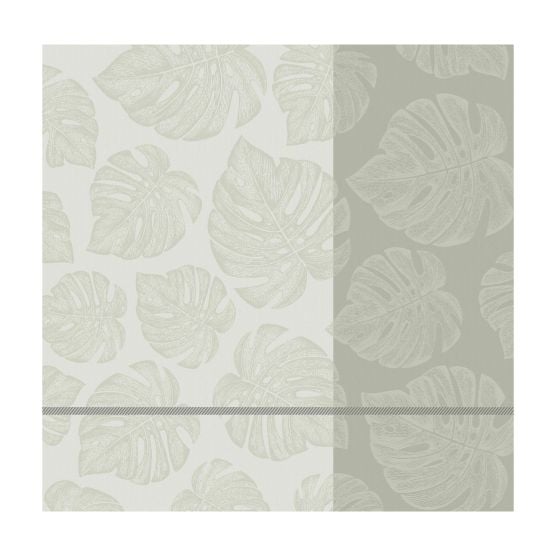 DDDDD Monstera 60 x 65 cm 6er-Set Geschirrtüchern - Beige