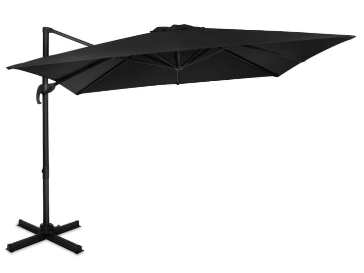 VONROC Pisogne 3x3 Premium Sonnenschirm - Anthracite