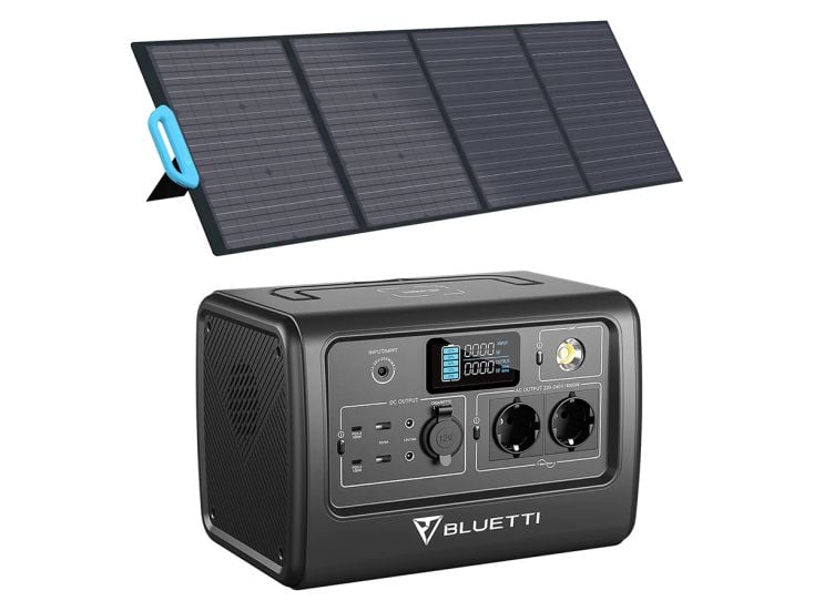 Bluetti EB70 mit PV200 Solarmodul