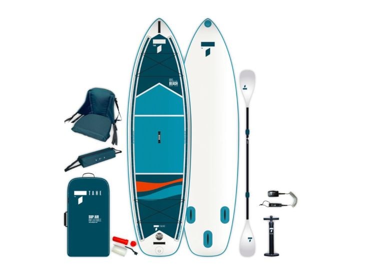 TAHE 10'6 Beach SUP-YAK aufblasbares SUP + Kajak Paket