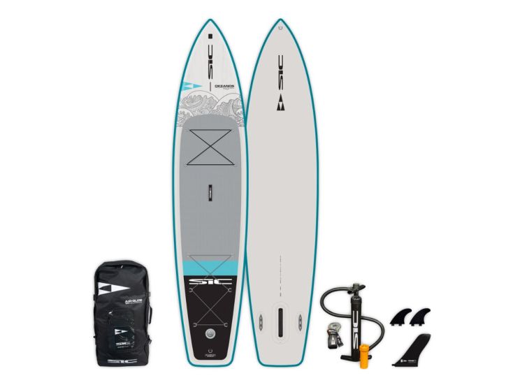SIC Maui Okeanos Air Glide 11' aufblasbares SUP Paket