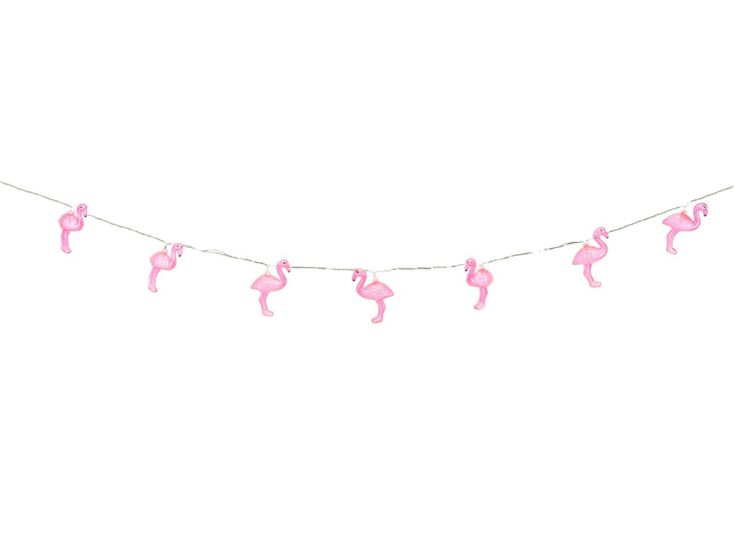 Gardenwize 10 Flamingo LED Lichter Solar Lichterkette