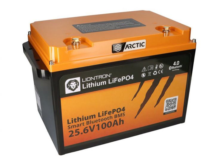 Liontron LiFePO4 100Ah 25,6V Artic Lithium Akku