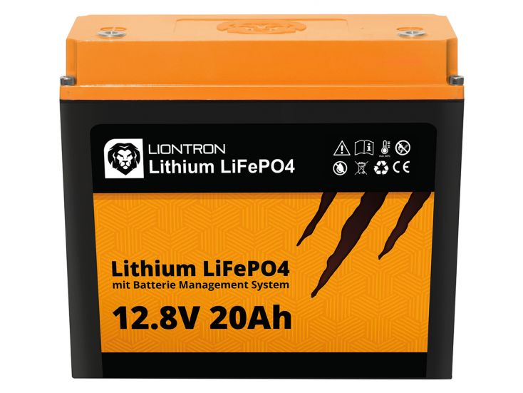 Liontron LiFePO4 20Ah 12,8V Lithium Akku