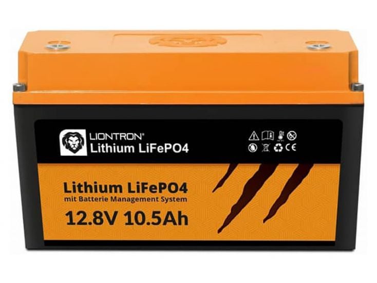 Liontron LiFePO4 10,5Ah 12,8V Lithium Akku