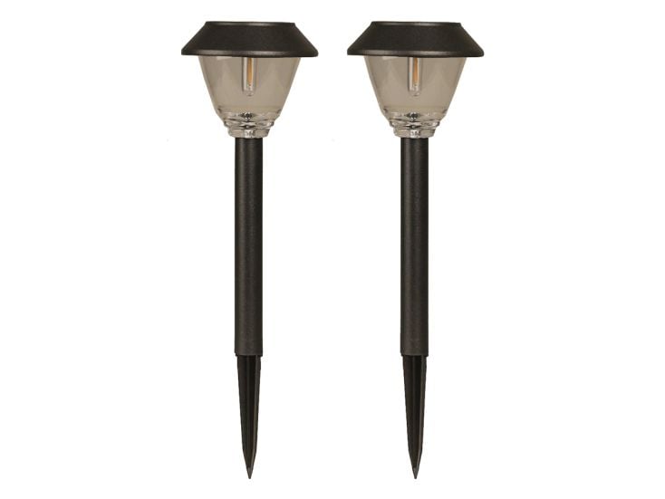 Luxform Kodiak Set von 2 Solar-Gartenlampe