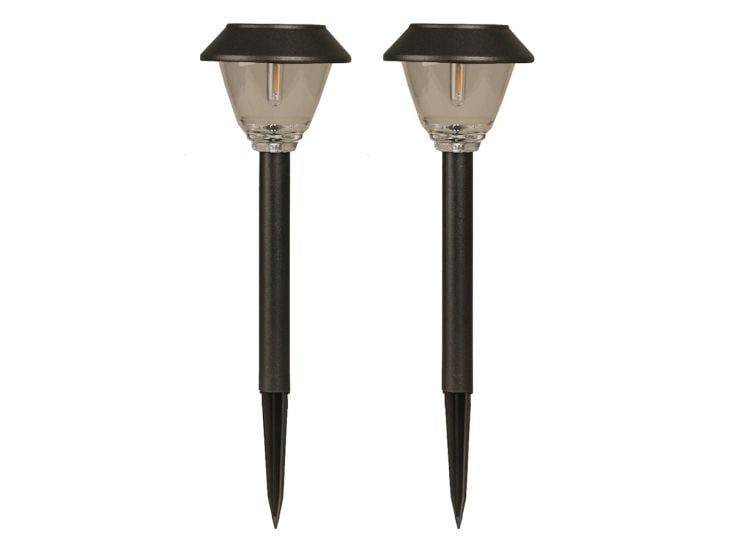 Luxform Kodiak Set von 2 Solar-Gartenlampe