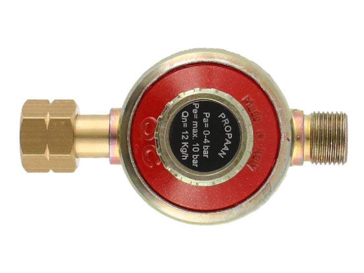 Gimeg 0-4 bar 3/8" Li In x auß verstellbarer Gasdruckregler