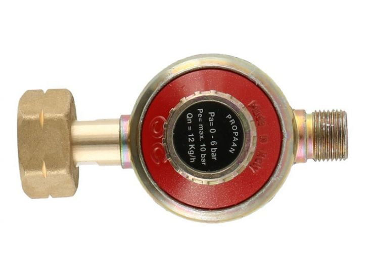 Gimeg 0-6bar kombi X 3/8" li Verstellbarer Gasdruckregler