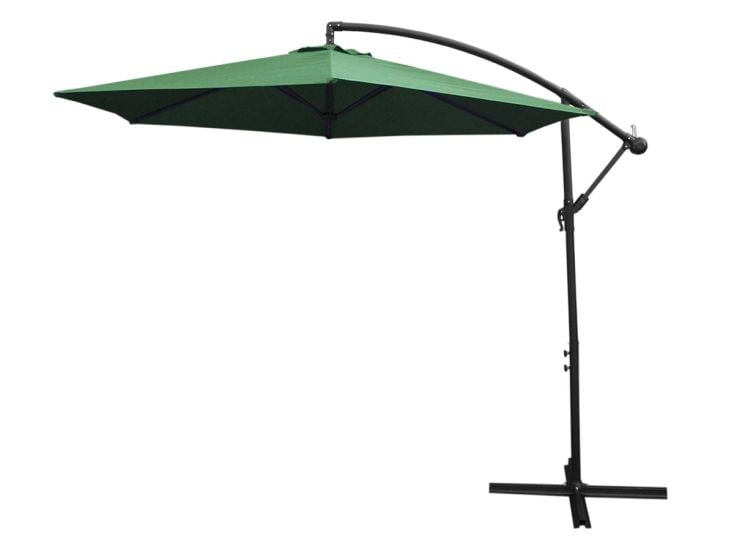 Monstershop 300 freitragender Sonnenschirm - Green