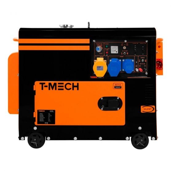 T-Mech 6000 Watt stiller Diesel Generator