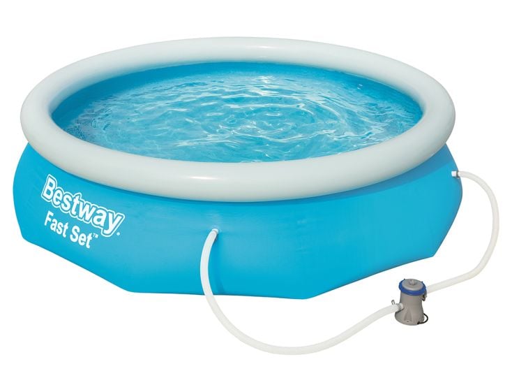 Bestway Fast Set 305 cm Pool mit Filterpumpe