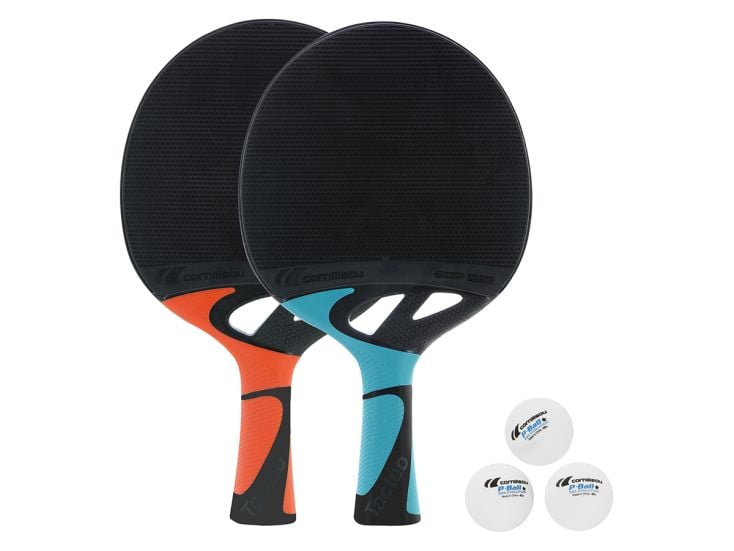 Cornilleau Tacteo Set von 2 Schläger mit 3 Bälle