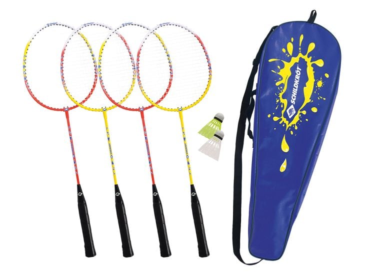 Schildkrot Fun Sports 4 Spieler Badmintonset