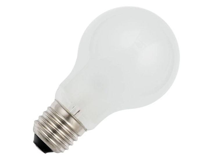 Schiefer 25 Watt E27 matte Glühbirne