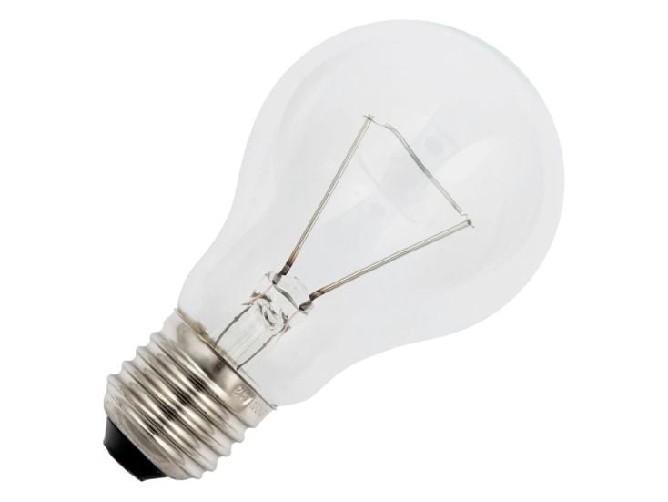 Schiefer 40 Watt E27 Glühbirne