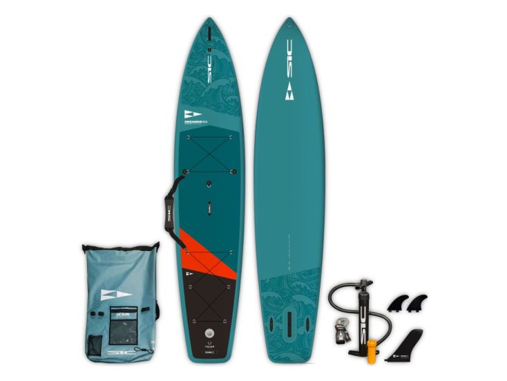 SIC Maui Okeanos Expedition Air 12'6" aufblasbares SUP Paket