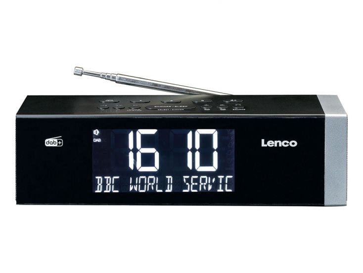 Lenco CR-640BK Stereo FM Radiowecker