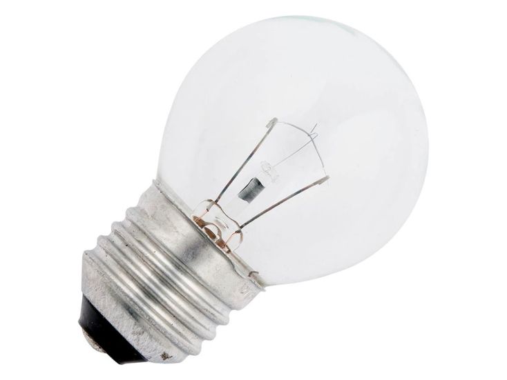 Schiefer 25 Watt E27 Ball Glühbirne