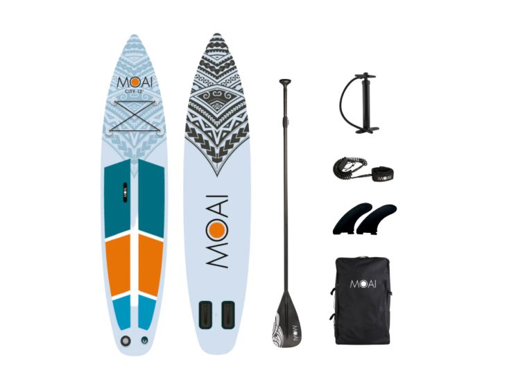 MOAI COMPACT SUP 12′ Aufblasbares SUP Board Set