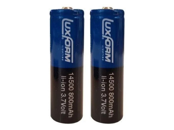 Luxform Satz mit 2 wiederaufladbaren AA-Li-on-Batterien