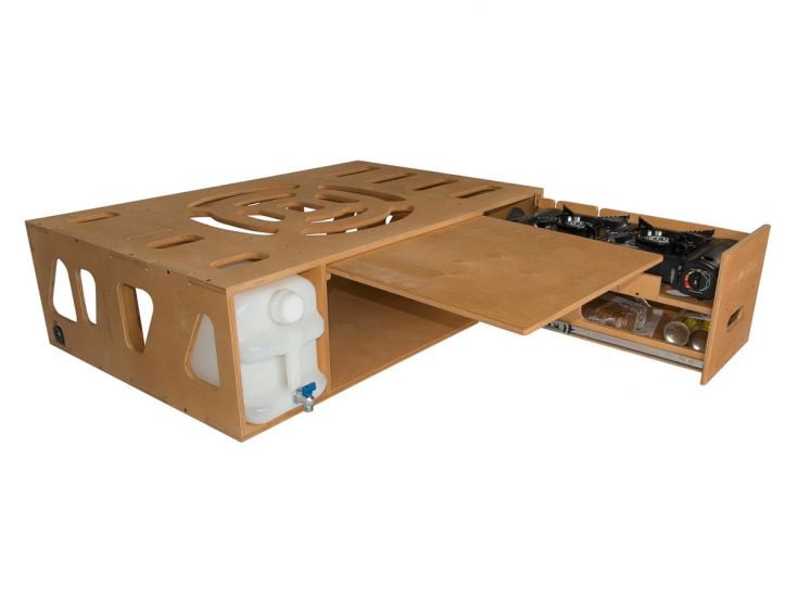 Moonbox 119 cm Van Campingbox mit Tisch