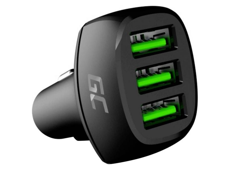 Green Cell PowerRide 54W USB In-Car Charger
