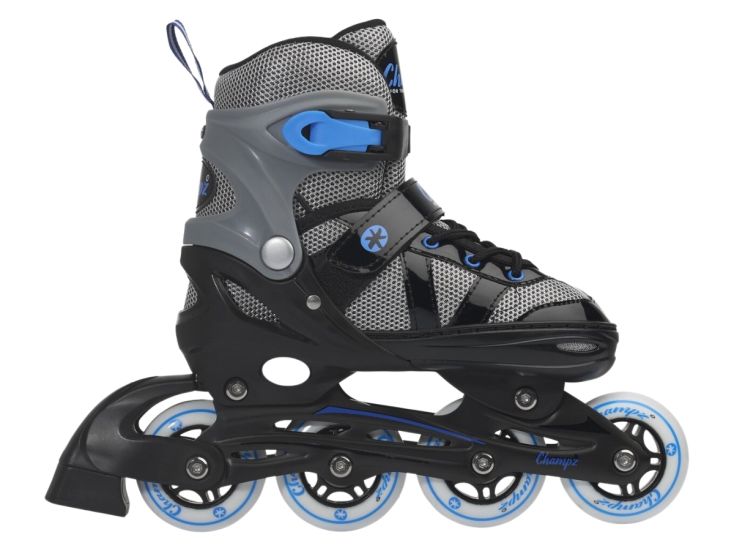 Champz Blau ABEC7 Semi-Softboot verstelbare inline skates