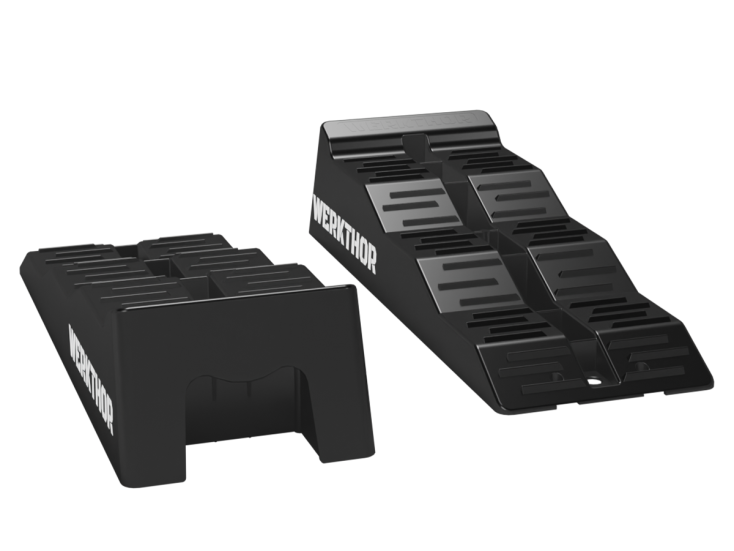 Werkthor Wohnmobil Auffahrkeile - Black