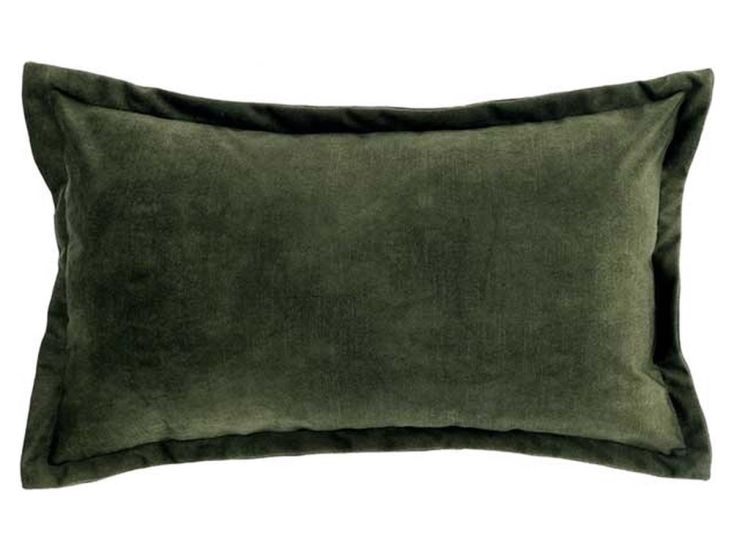 Unique Living Basics 30 x 50 cm Kissen - Dark Green