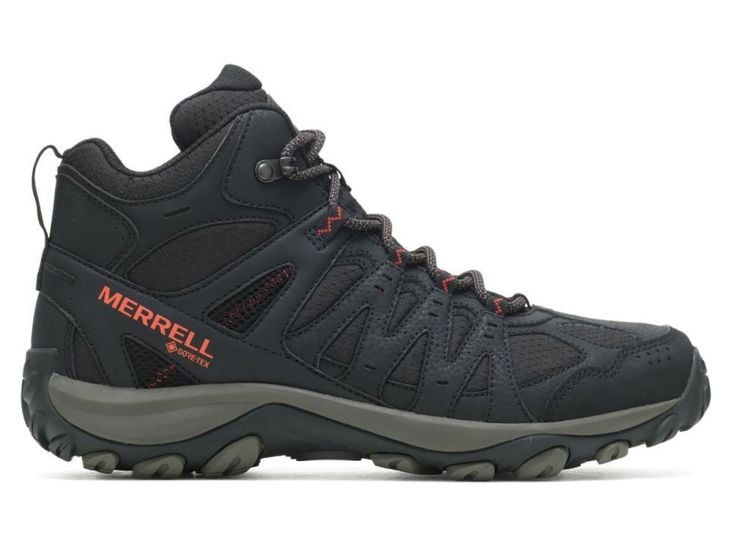 Merrell Accentor 3 Sport Mid GTX Black/Tangerine Herren Wanderschuhe