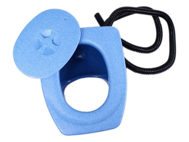 Separett Trenneinsatz Privy 500 Selbstbau-Komposttoilette - Blue