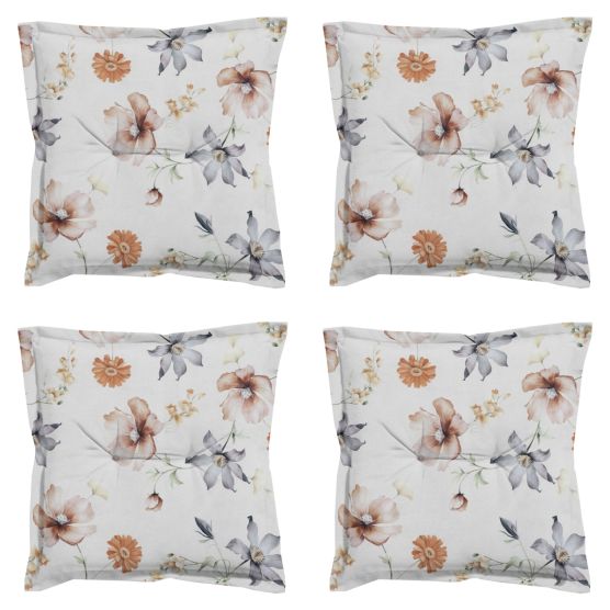 Madison Florina Natur Sitzkissen - 4er Set