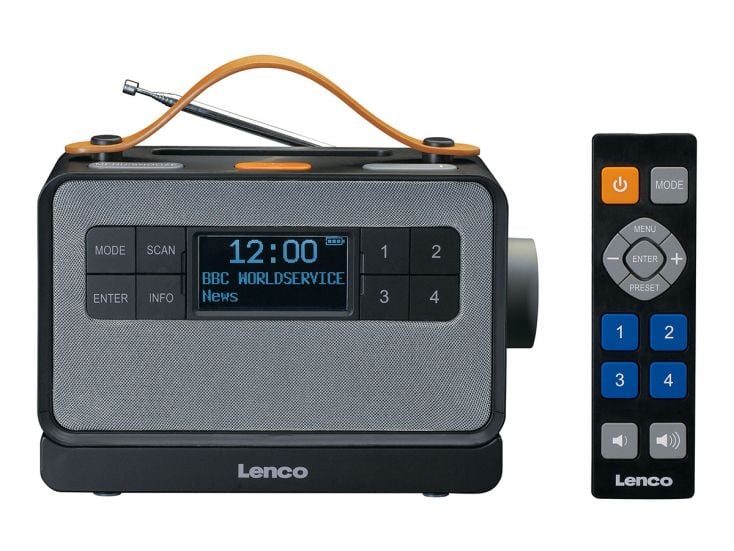 Lenco PDR-065BK UKW-/DAB+-Radio