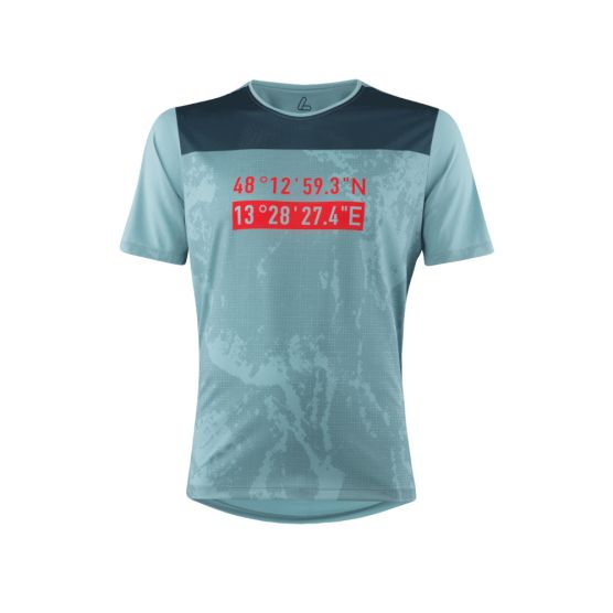 Loeffler Roots Titan Herren MTB T-Shirt – Blau