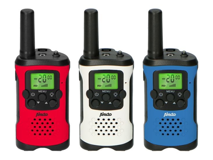 Alecto FR113 Set mit drei Walkie-Talkies