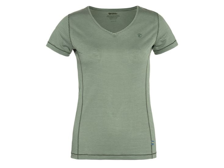 Fjallraven Abisko Cool Damen T-Shirt - Patina Green