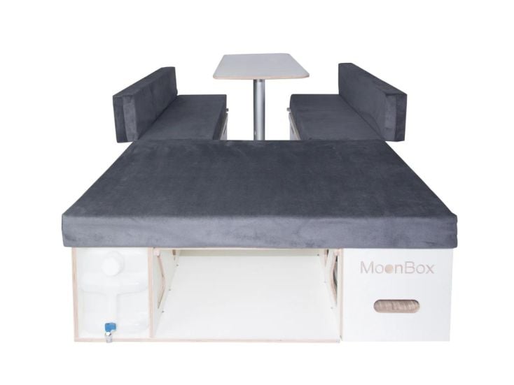 Moonbox Van/Bus 115cm White Campingbox mit Tisch