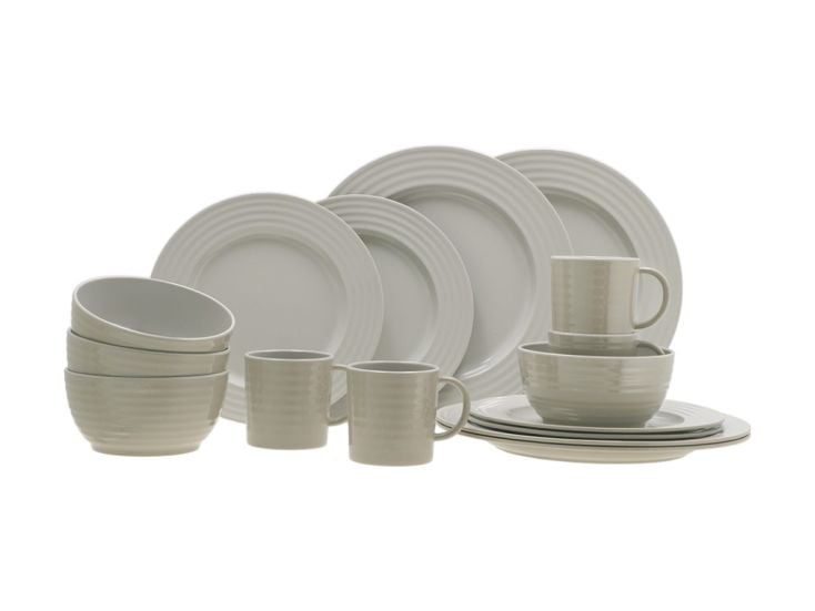 Travellife Rota beige 16-teiliges Geschirr-set