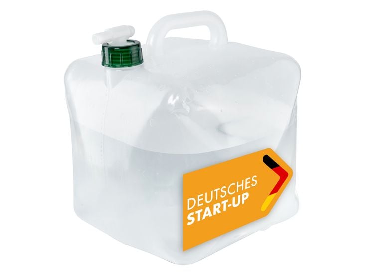 Naturbummler 10 Liter Set von 4 Faltbaren Wasserkanister